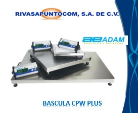 BASCULA CPW PLUS Capacidad 6kg a 300kg ADAM EQUIPMENT