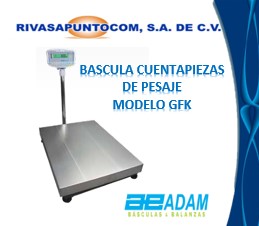 BASCULA CUENTA PIEZAS DE PESAJE SERIE GFK CAPACIDAD 60KG A 600KG