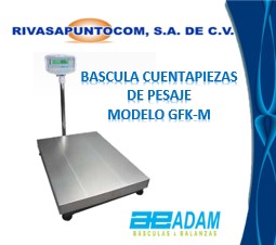 BASCULA SERIE GFK-M CON APROBACIONES NRCS, NMI, CE ADAM EQUIPMENT