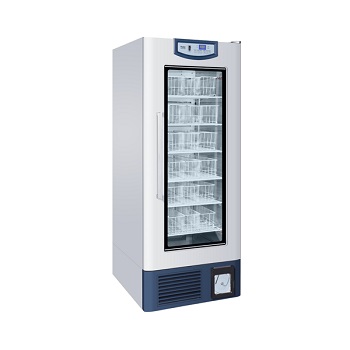 Refrigerador de banco de sangre. Modelo HXC-608 Marca Haier Capacidad: 608 L. 300 bolsas sangre. Temperatura: 2 - 6°C. Dim. Internas: 680 x 640 x 140