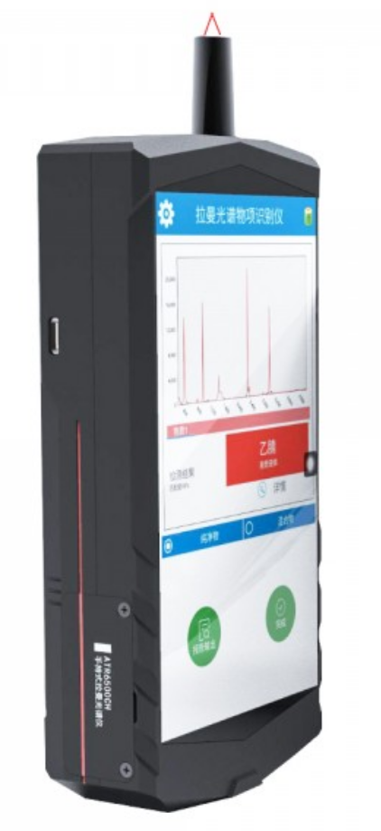 SPECTROMETRO RAMAN PORTÁTIL MODELO ATR6500IN. 785 nm.